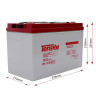 Batería AGM 12V 100Ah Tensite