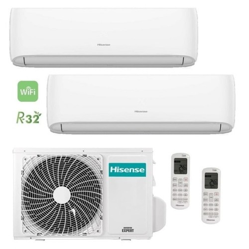 Hisense 2AMW42U4RGC + CF25YR04 + CF35MR04 Aire Acondicionado Style 2x1 Hisense 2AMW42U4RGC + CF25YR04 + CF35MR04 Aire Acondicionado Style 2x1