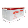 Batería GEL 12V 300Ah Tensite