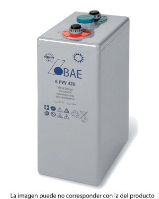 Batería GEL 2V 472Ah BAE C100 6 PVV 420