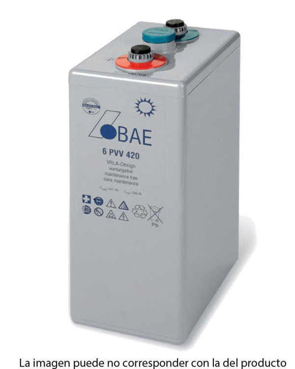Batería GEL 2V 472Ah BAE C100 6 PVV 420