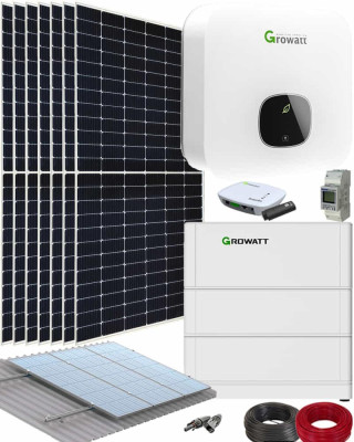 Kit Solar Baterías 4200W 21kWhdia Growatt