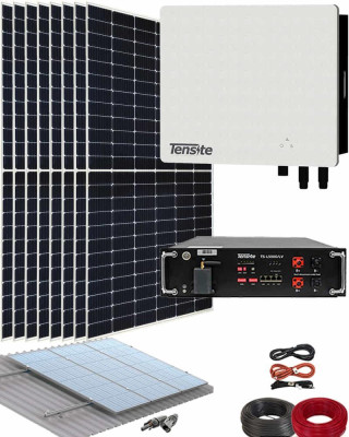 Kit Híbrido para Poner Placas Solares Tensite 4kW 7300kWhaño