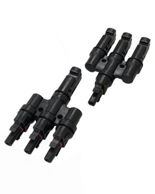 Conectores Paralelo 3 Paneles Solares FV Rígido