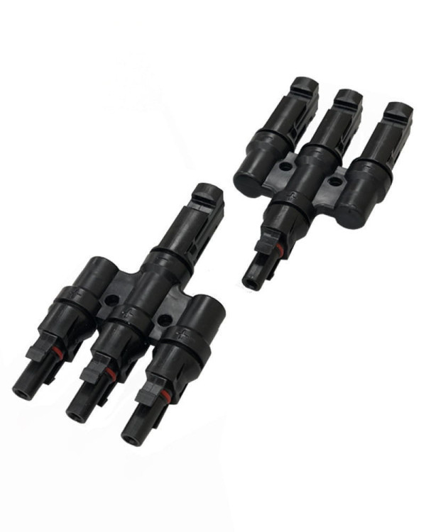 Conectores Paralelo 3 Paneles Solares FV Rígido Conectores Paralelo 3 Paneles Solares FV Rígido