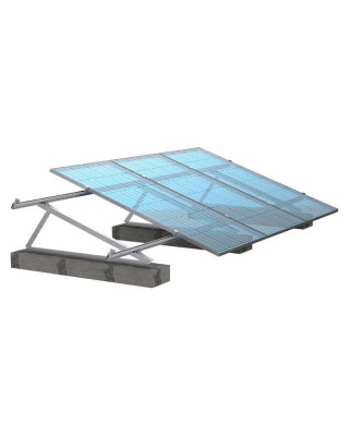 Estructura 2 Paneles 72C 30º Inclinada Falcat