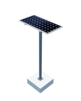 Estructura Panel Solar Poste 1 Panel 18H1