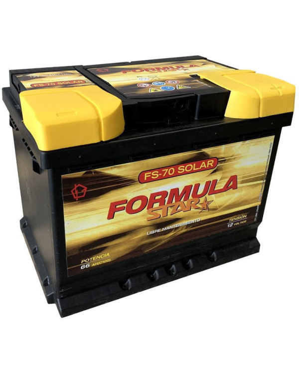 Batería Solar 12V FS70 Formula Star Batería Solar 12V FS70 Formula Star